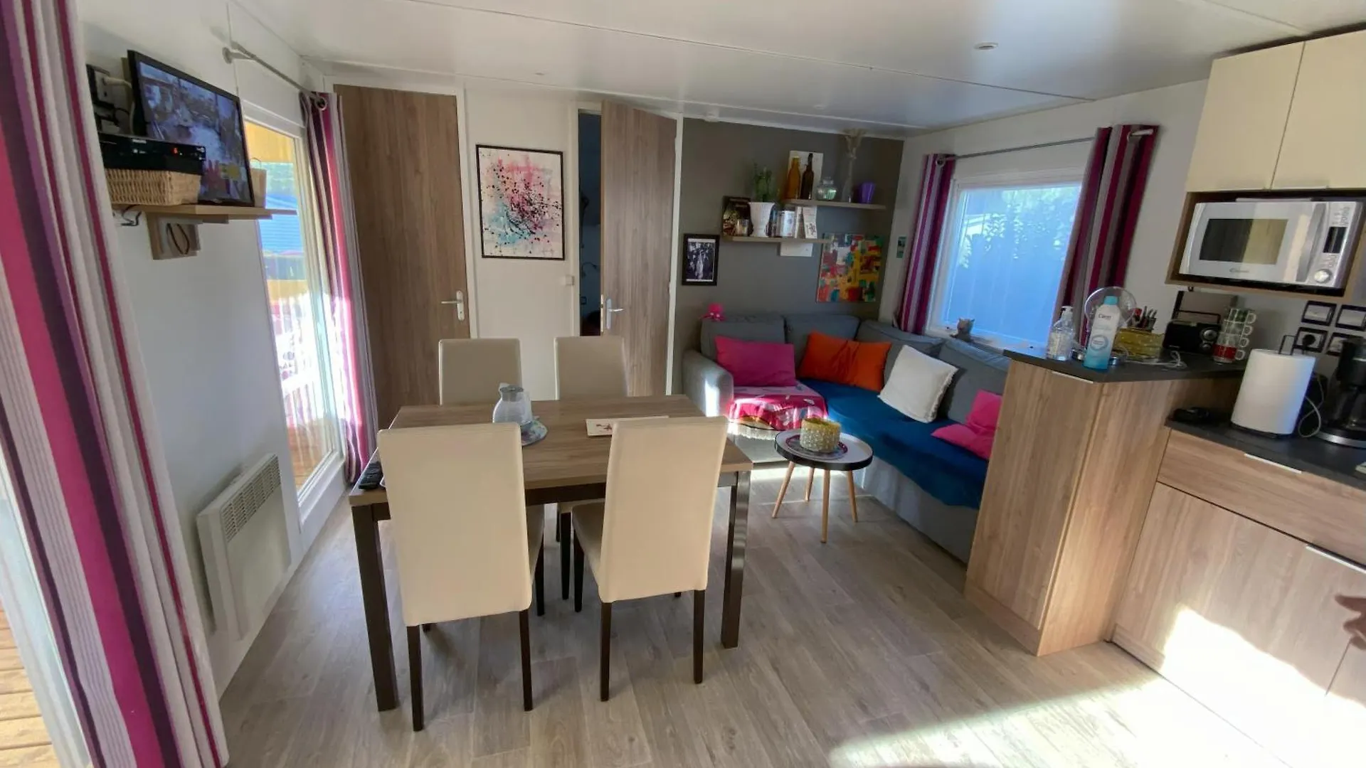 Campsite Mobil Home 2 Chambres Confort Siblu Kerlann Pont-Aven Bretagne
